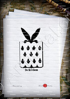velin-d-Arches-DE KERCKEM_Armorial royal des Pays-Bas_Europe