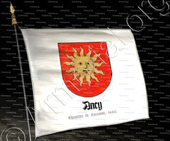 drapeau-ANCY_Chevalier de Lorraine, 1440._France