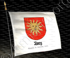 drapeau-ANCY_Chevalier de Lorraine, 1440._France