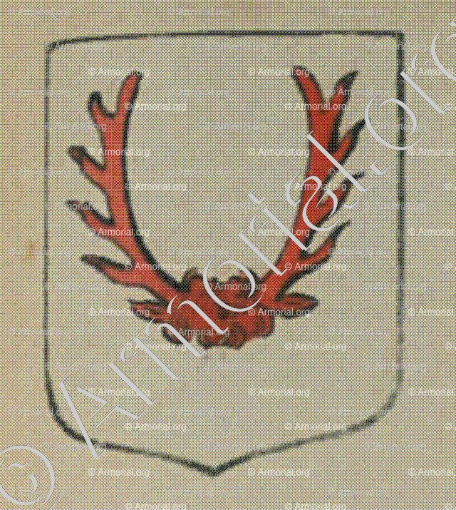 EDELTRUTH SCHEVEKIN de CASTÄLL (Alsace)_Blason enregistré sous le règne de Louis XIV_France 