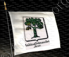 drapeau-AUBIN de TRÉMAUDET_Bretagne_France