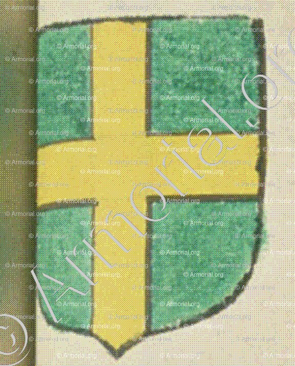 DANGIBAULT (La Rochelle)_Blason enregistré sous le règne de Louis XIV._France