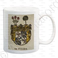 mug-FERSEN (von)_Livonie, Esthonie. Noblesse suédoise._Pays-Baltes, Suède.
