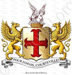 COURTEVILLE Cte d'HODICQ (Picardie)