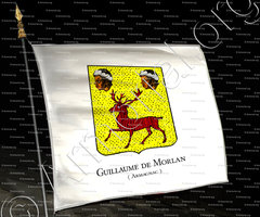 drapeau-GUILLAUME de MORLAN_Armagnac_France