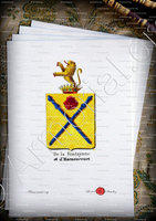 velin-d-Arches-DE LA FONTAINE et D'HARNONCOURT_Armorial royal des Pays-Bas_Europe