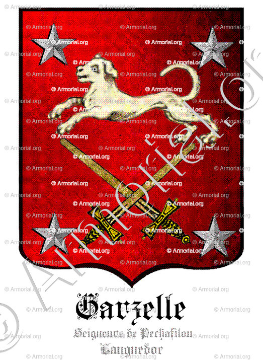 GARZELLE_Seigneur de Pechafilou. Languedoc_France.