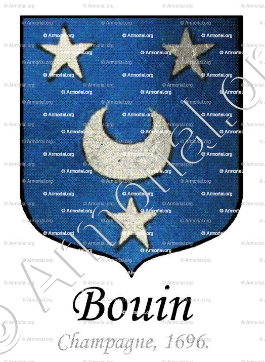 BOUIN_Champagne, 1696_France