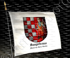 drapeau-SAMPEDRANO_Montuenga, Soria; Castilla._España (i)