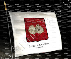 drapeau-HUG de LARAUZE_Quercy_France