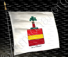 drapeau-DE LA FONTAINE_Armorial royal des Pays-Bas_Europe