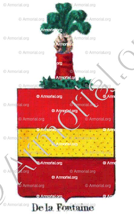 DE LA FONTAINE_Armorial royal des Pays-Bas_Europe