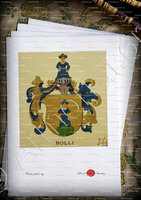 velin-d-Arches-BOLLI_Wappenbuch der Stadt Basel . B.Meyer Knaus 1880_Schweiz