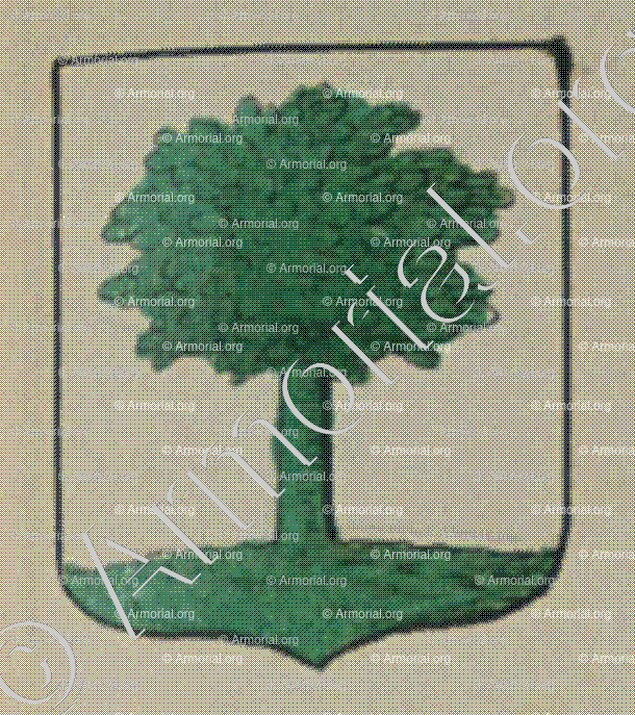 EHRLEN (Alsace)_Blason enregistré sous le règne de Louis XIV_France 