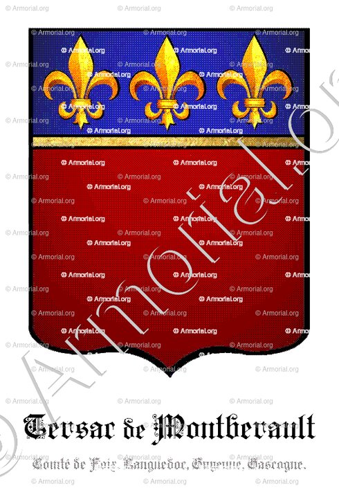 TERSAC de MONTBERAULT_Comté de Foix, Languedoc, Guyenne, Gascogne._France (2)