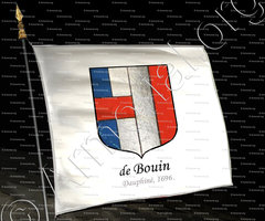 drapeau-de BOUIN_Dauphiné, 1696_France