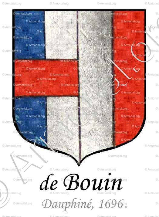 de BOUIN_Dauphiné, 1696_France