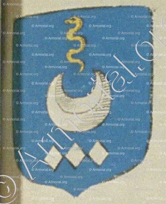 VERRONNEAU (La Rochelle)_Blason enregistré sous le règne de Louis XIV._France