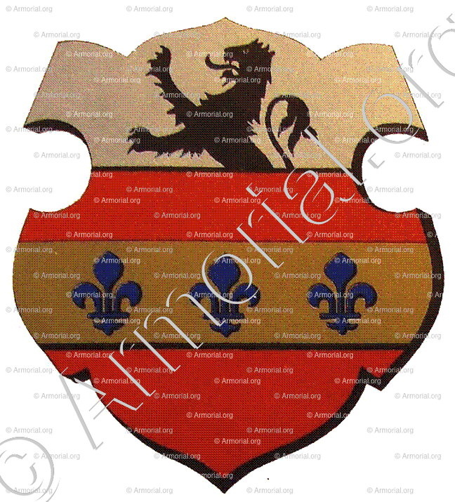 de BELLECOMBE_Ancien Duché de Savoie (Cte de Foras, 1863)_États de Savoie