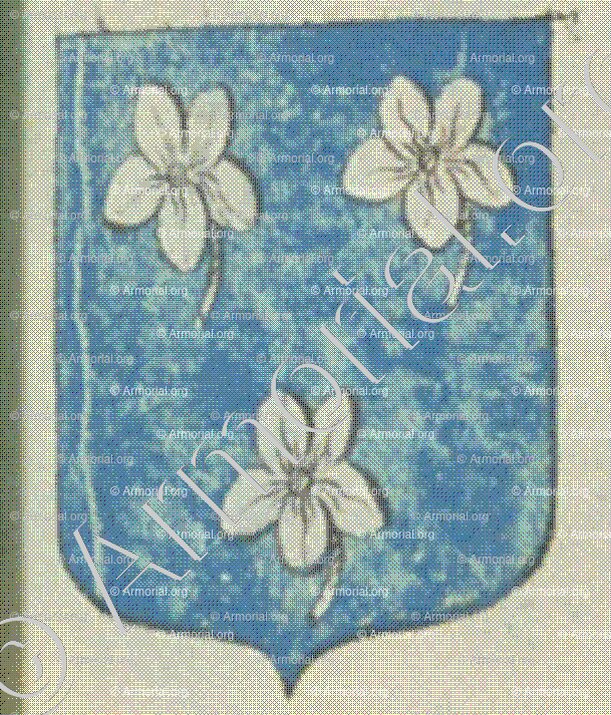 VIALLET (La Rochelle)_Blason enregistré sous le règne de Louis XIV._France