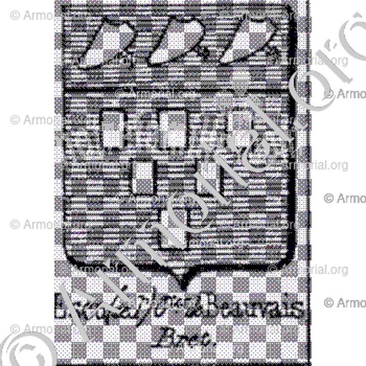 Escu (de l') Ctes. de Beauvais__