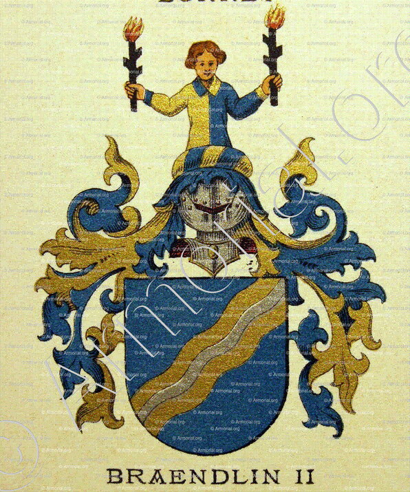 BRAENDLIN_Wappenbuch der Stadt Basel . B.Meyer Knaus 1880_Schweiz