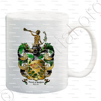 mug-de FRITSCH de HORCHHEIM_Electorat de Tèves, Baron 1790._Allemagne