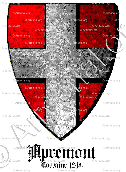 APREMONT_Lorraine, 1218._France (i)