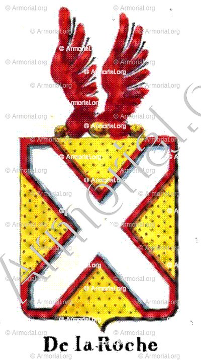 DE LA ROCHE_Armorial royal des Pays-Bas_Europe