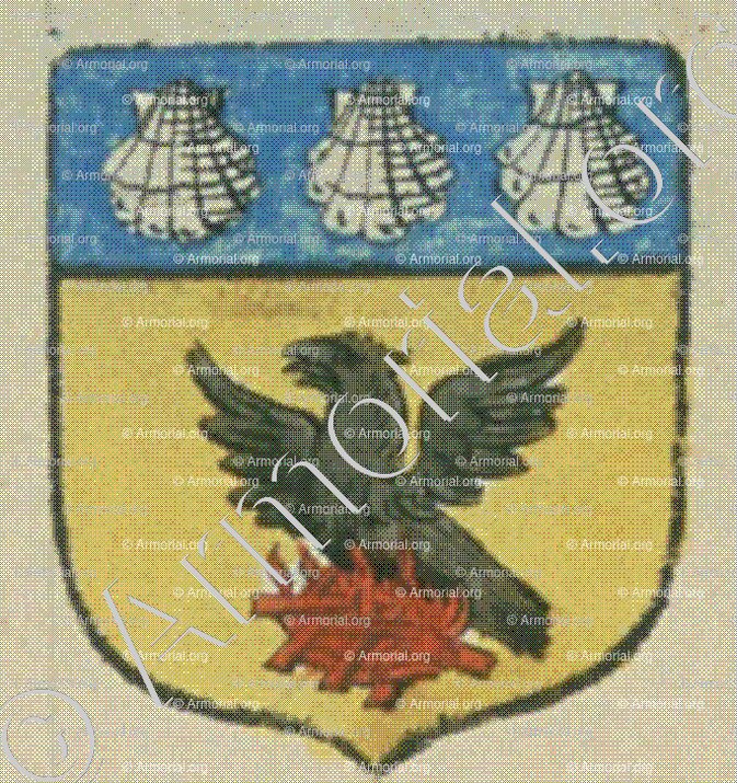 VIART (La Rochelle)_Blason enregistré sous le règne de Louis XIV._France