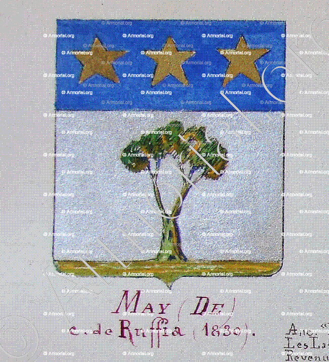 De MAY_Armorial Nice. (J. Casal, 1903) (Bibl. mun. de Nice)_France (i)