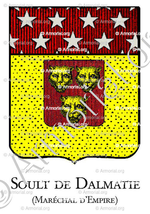 SOULT de DALMATIE_Maréchal d'Empire. Tarn._France