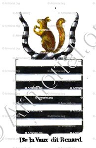 DE LA VAUX dit RENARD