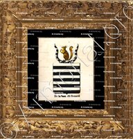 cadre-ancien-or-DE LA VAUX dit RENARD_Armorial royal des Pays-Bas_Europe