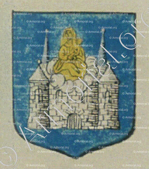 La Communauté des habitants du village de Dannemarie (Alsace)_Blason enregistré sous le règne de Louis XIV_France 