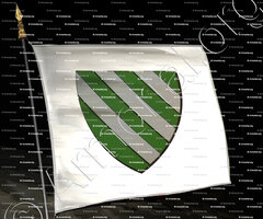 drapeau-DRUSILLY_ Ancien Duché de Savoie_ États de Savoie