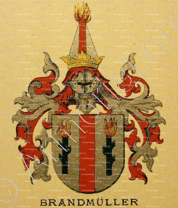 BRANDMÜLLER_Wappenbuch der Stadt Basel . B.Meyer Knaus 1880_Schweiz