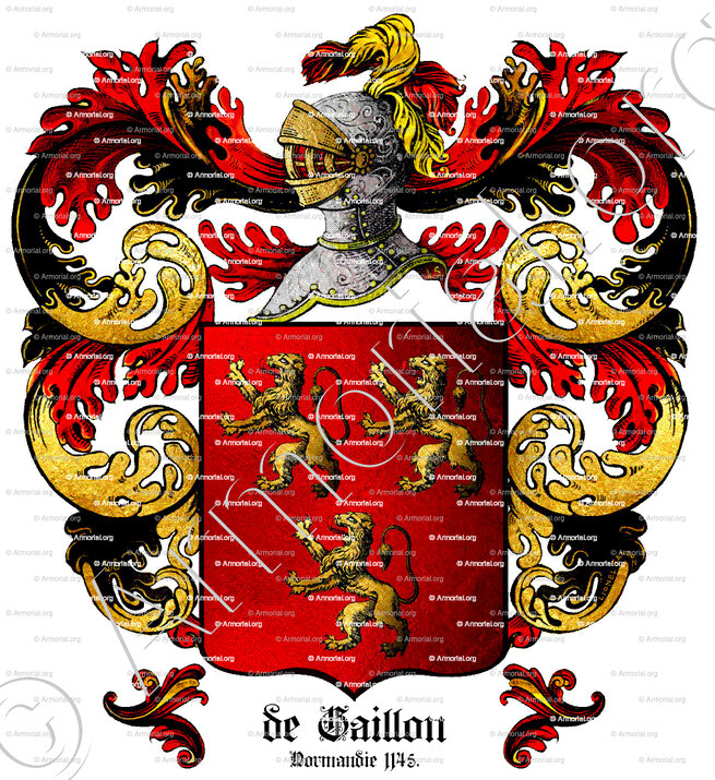 de GAILLON_Normandie, 1145._France (ii)