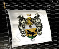 drapeau-NOURY_Baron, 1822. Bretagne_France.