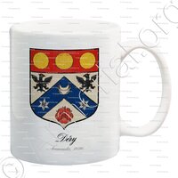 mug-DÉRY_Normandie, 1696._France