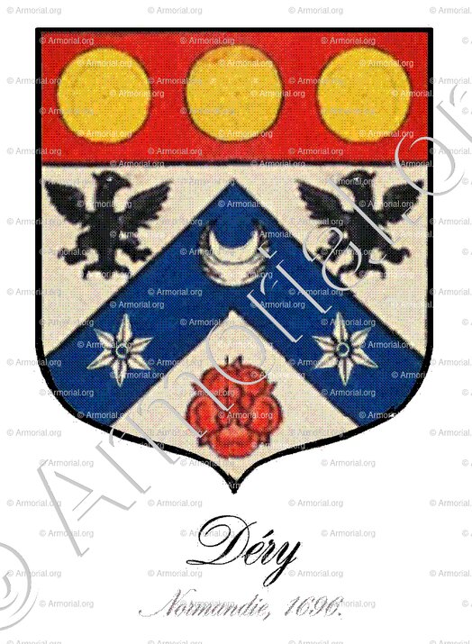 DÉRY_Normandie, 1696._France