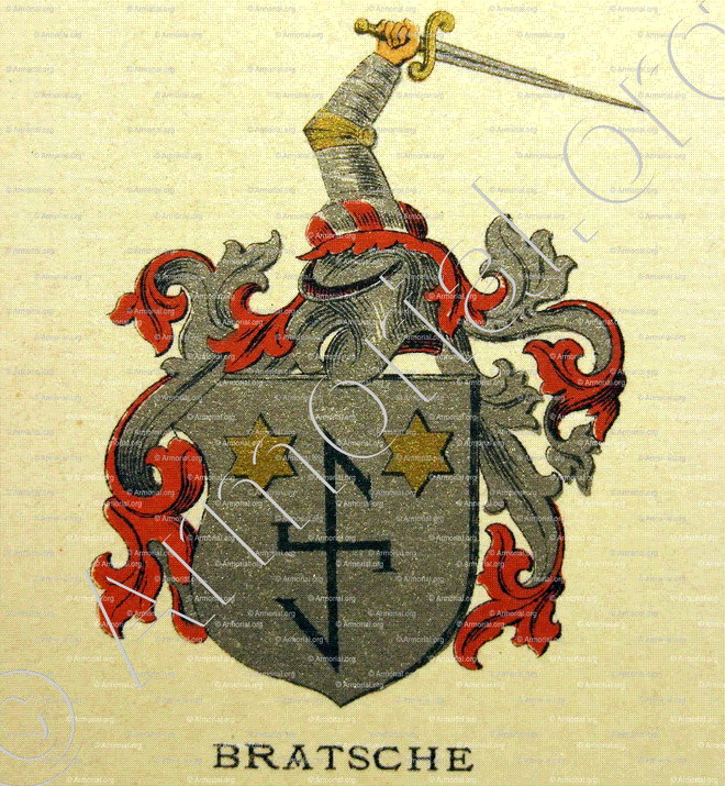 BRATSCHE_Wappenbuch der Stadt Basel . B.Meyer Knaus 1880_Schweiz