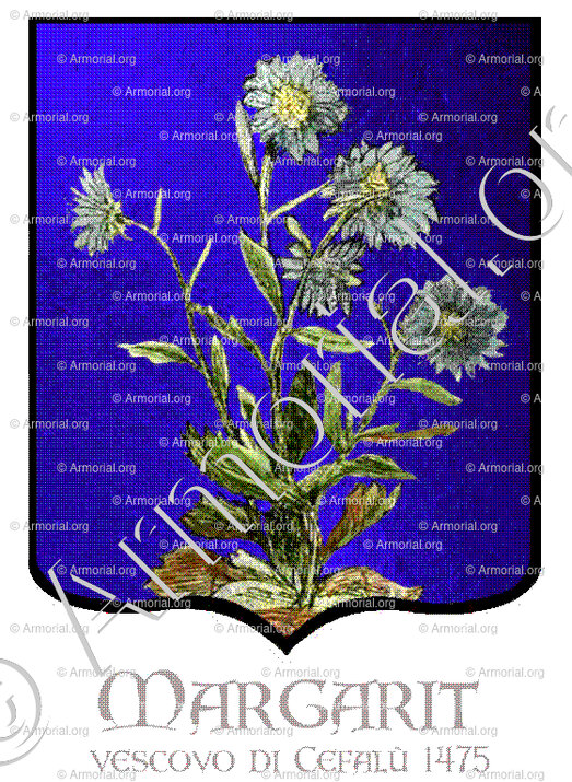 MARGARIT_Vescovo di Cefalù, 1475. Sicilia._Italia (i)