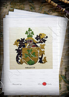 velin-d-Arches-BRAUN_Wappenbuch der Stadt Basel . B.Meyer Knaus 1880_Schweiz