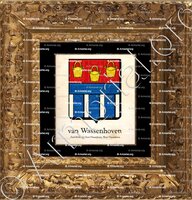 cadre-ancien-or-WSSENHOVEN (van)_Zuid-Holland, Oost-Vlaanderen, West-Vlaanderen._Nederland, België