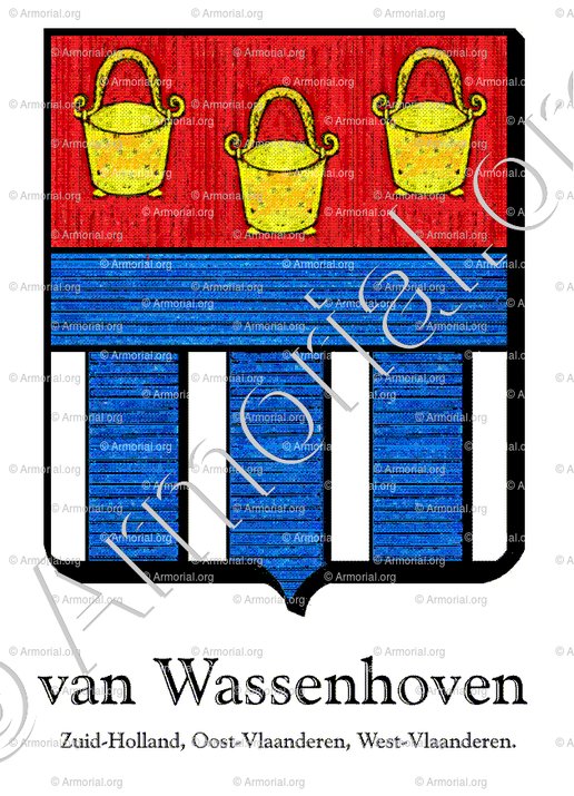 WSSENHOVEN (van)_Zuid-Holland, Oost-Vlaanderen, West-Vlaanderen._Nederland, België