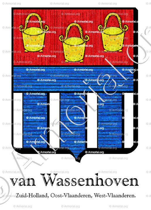 WSSENHOVEN (van)_Zuid-Holland, Oost-Vlaanderen, West-Vlaanderen._Nederland, België