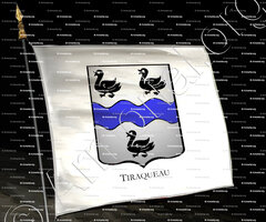 drapeau-TIRAQUEAU_Poitou_France