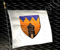 drapeau-du CHATELARD_Ancien Duché de Savoie_États de Savoie