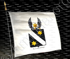 drapeau-DE LANTREMANGE_Armorial royal des Pays-Bas_Europe